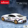 Ar Pulti Vadāma Automašīna BMW Zils Sarkans 1:24 20 x 6 x 7,5 cm (4 gb.)