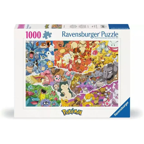 Pusle Ravensburger 1000 Tükid, osad