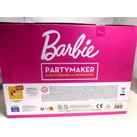 Karaokė mikrofonu Barbie