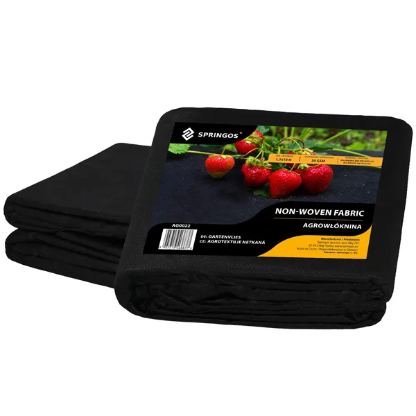 Агротекстиль против сорняков Springos AG0022 50г/м2 1,1х10 м