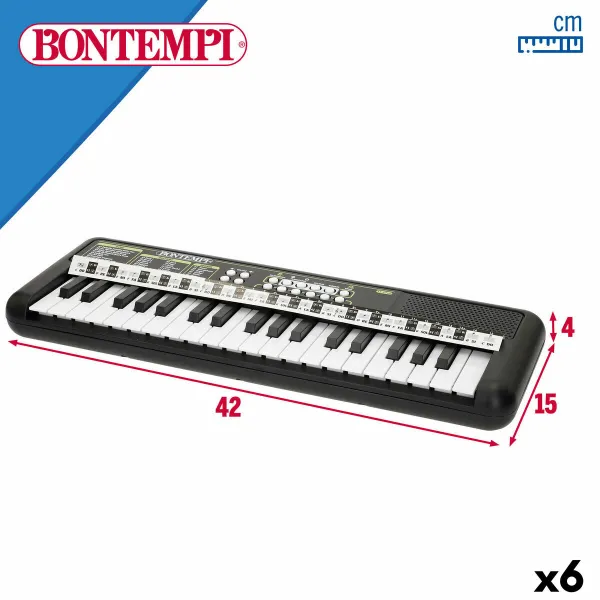 Electric Piano Bontempi 42 x 4 x 15 cm (6 Units)