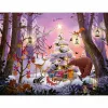 Palapeli Ravensburger NAVIDAD EN EL BOSQUE 2000 Kappaletta