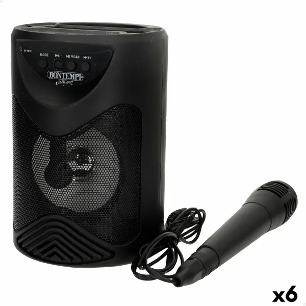 Kaiutin karaokemikrofonilla Bontempi 6 osaa