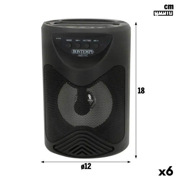 динамик с караоке-микрофоном Bontempi 6 штук