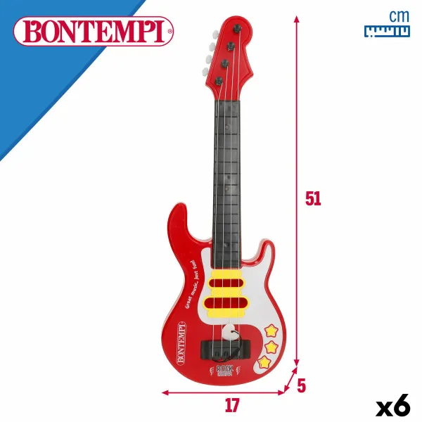 Kūdikių gitara Bontempi 17 x 51 x 5 cm (6 vnt.)