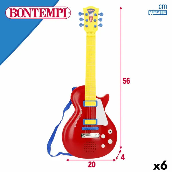 Beebikitarr Bontempi 20 x 56 x 4 cm (6 Ühikut)