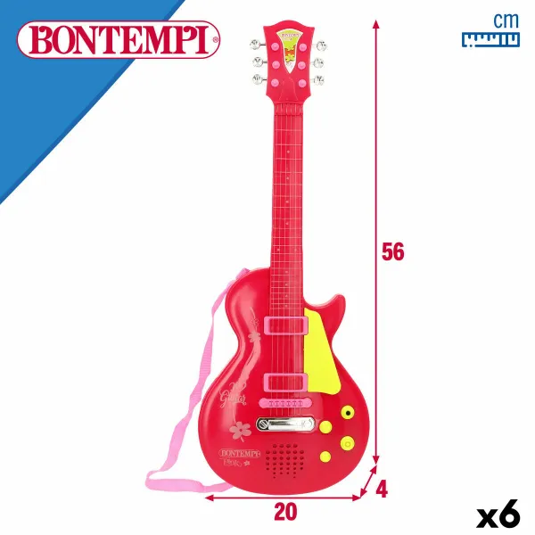 Kūdikių gitara Bontempi 20 x 56 x 4 cm (6 vnt.)