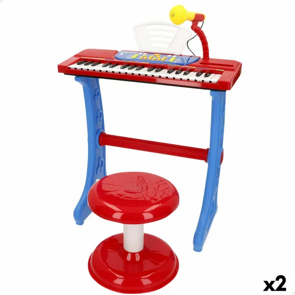Клавиатура на 37 клавиш Bontempi 43 x 56 x 23 cm (2 штук)