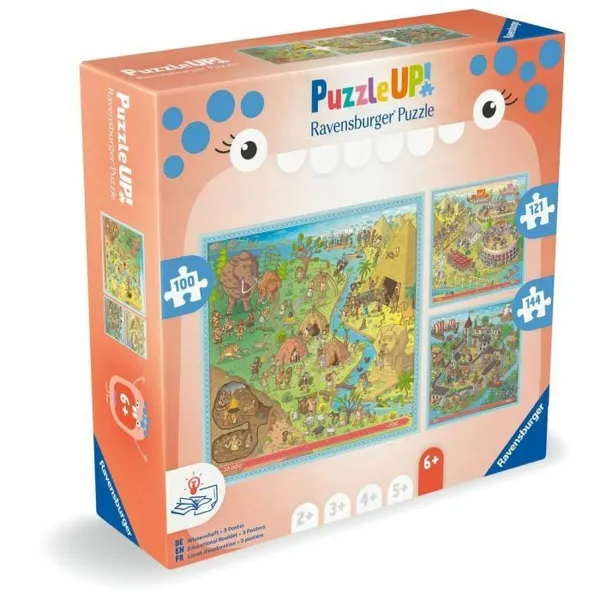 Pusle Ravensburger 100 Tükid, osad