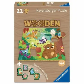 Palapeli Ravensburger Wooden 22 Kappaletta