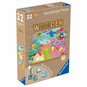 Palapeli Ravensburger Wooden 22 Kappaletta