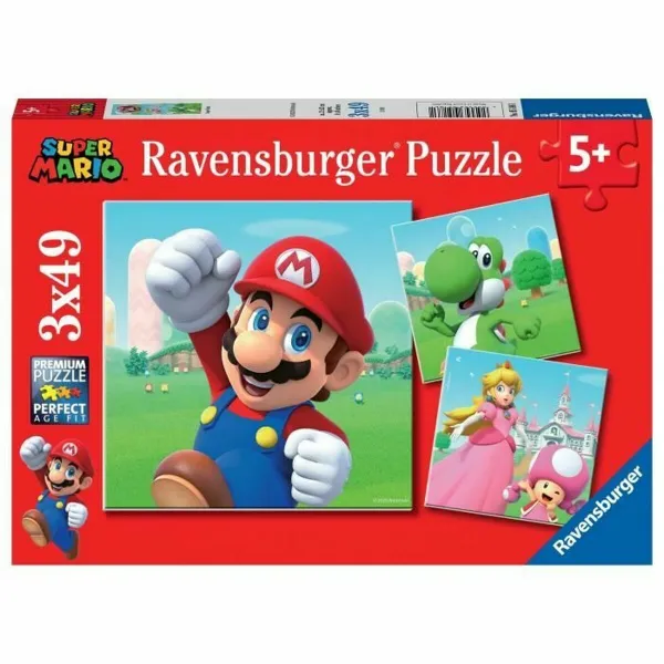 Palapeli Ravensburger SUPER MARIO 147 Kappaletta