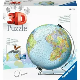 3D-palapeli Ravensburger Single Color Globe Unique 540 Kappaletta
