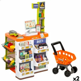 Супермаркет игрушек 50 x 82 x 42 cm 50 Предметы 2 штук