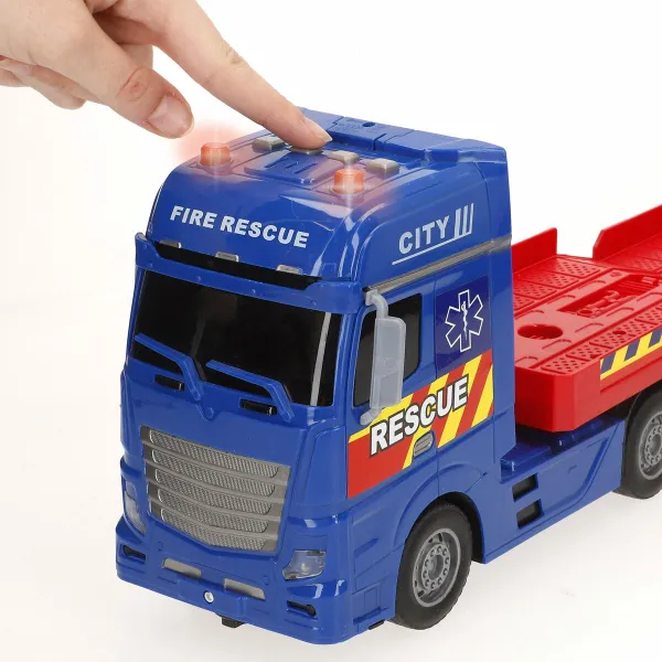 Automobilius vežantis sunkvežimis Speed & Go 55 x 17 x 12 cm (2 vnt.)