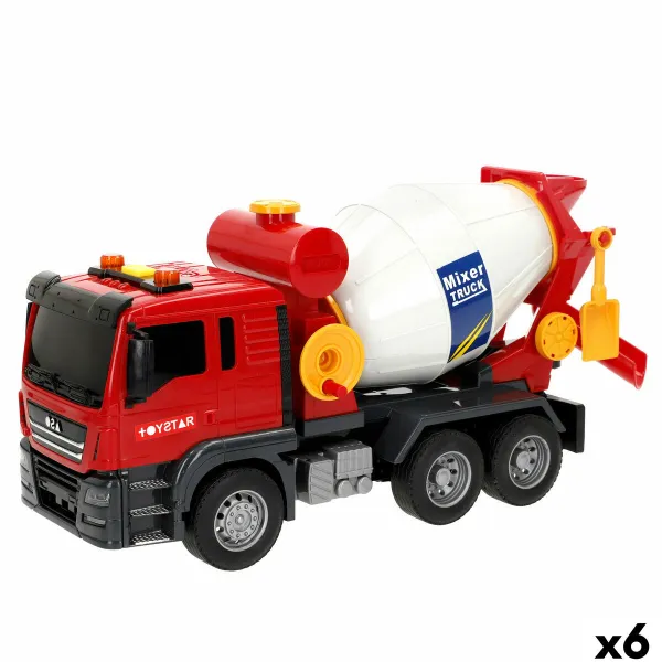 Sementtiauto Speed & Go Valo Ääni 26 x 14 x 9 cm (6 osaa)