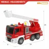 Gaisrinė mašina su šviesa ir garsu Speed & Go 26 x 14 x 9 cm (6 vnt.)