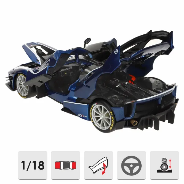Автомобиль Bburago Ferrari FXX K-EVO #27 BL 1:18