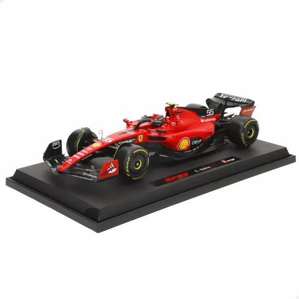 Automobilis Bburago Ferrari F1 Racing SF23 #55 C 1:18