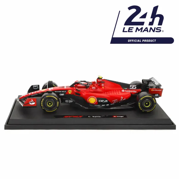 Automobilis Bburago Ferrari F1 Racing SF23 #55 C 1:18