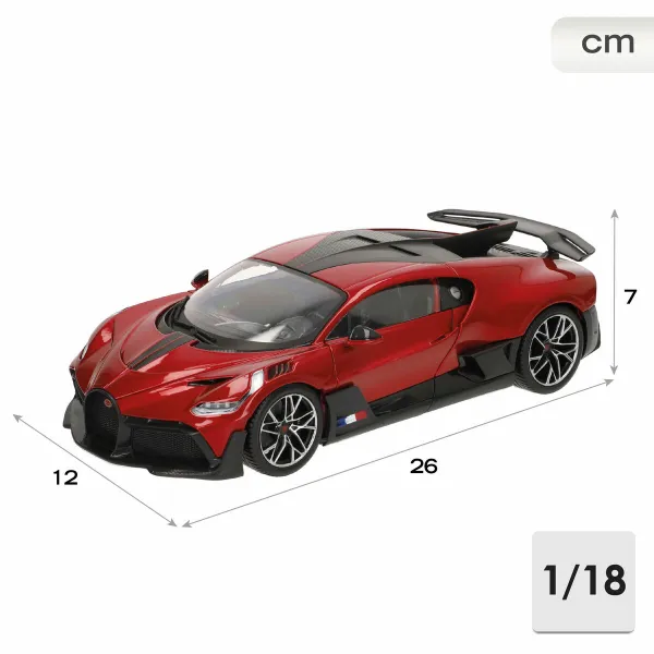 Автомобиль Bburago GT Bugatti Divo 1:18