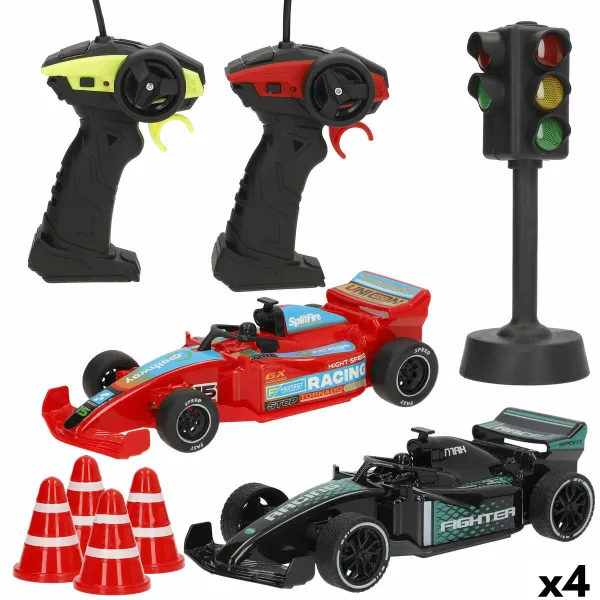 Машинка на радиоуправлении Speed & Go 1:20 19 x 5 x 9 cm (4 штук)
