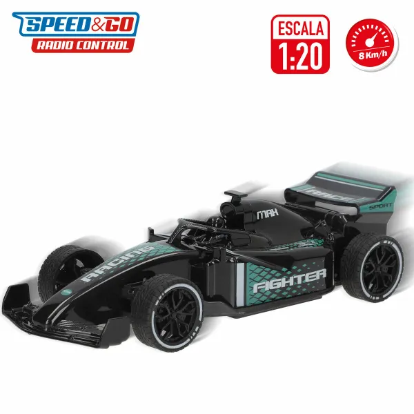 Машинка на радиоуправлении Speed & Go 1:20 19 x 5 x 9 cm (4 штук)