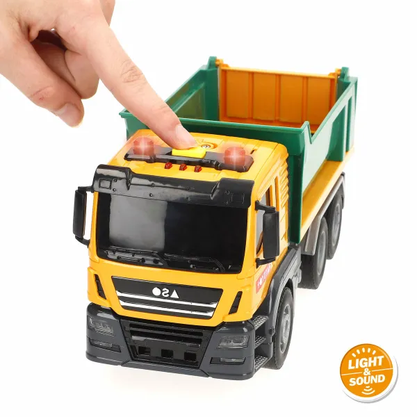 Truck Public Works Speed & Go Light Sound 25 x 11 x 9,5 cm (6 Units)
