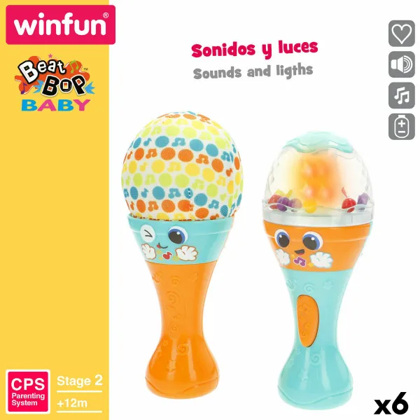 Soiva lelu Winfun 7 x 17 x 7 cm (6 osaa)