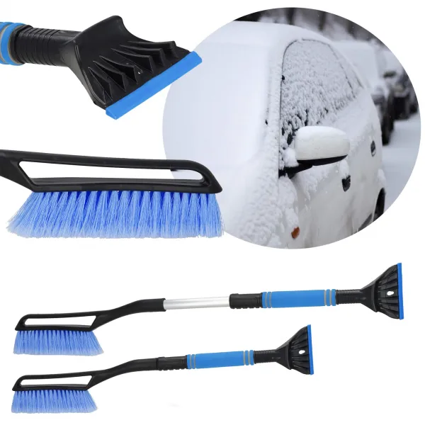 Telescopic scraper with brush Springos HA5247