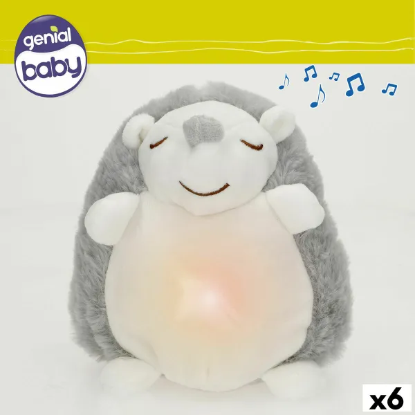 Muzikālā Plīša Rotaļlieta Colorbaby Plastmasa 16 x 14 x 14 cm (6 gb.)