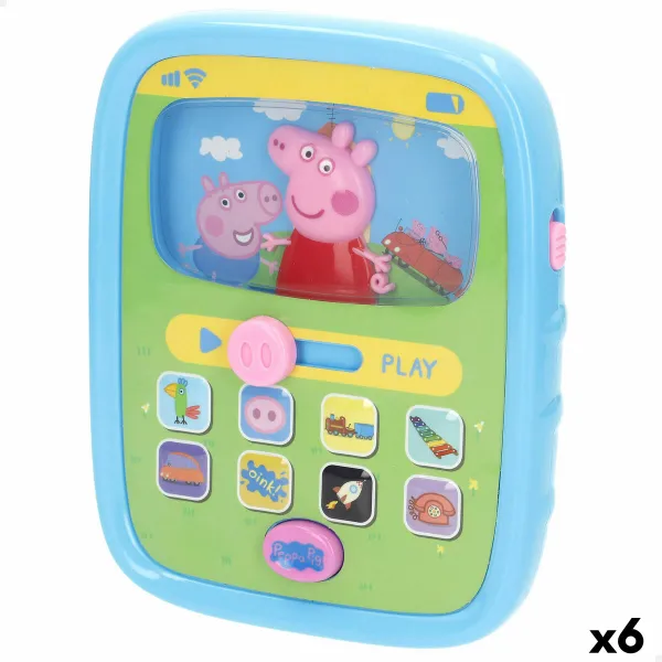 Opetuspuhelin Peppa Pig (6 osaa)