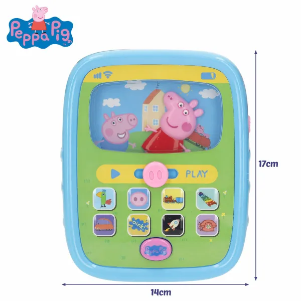 Mokomasis telefonas Peppa Pig (6 vnt.)