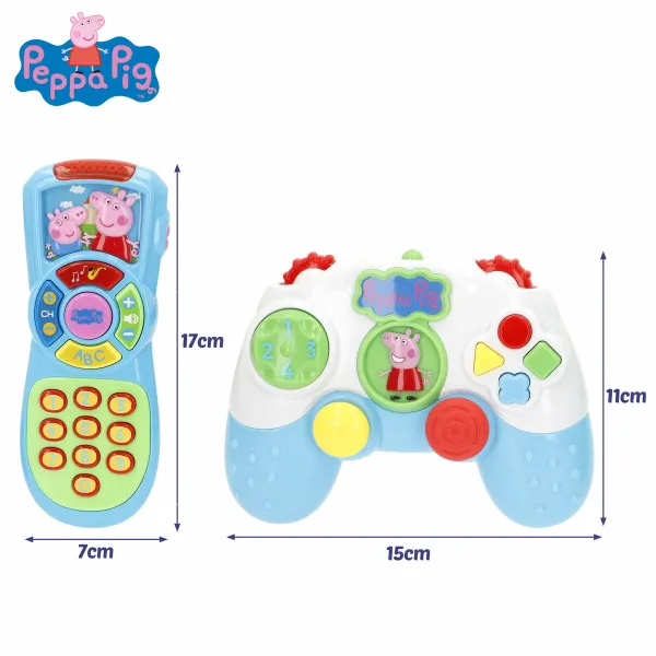 Mokomasis telefonas Peppa Pig 15 x 11 x 5 cm (4 vnt.)