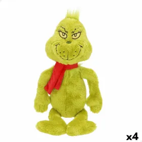 Pūkuotas žaislas The Grinch Raudona Poliesteris Pliušinė medžiaga (4 vnt.)