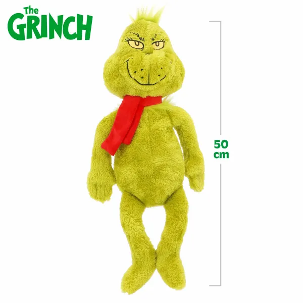 Pūkuotas žaislas The Grinch Raudona Poliesteris Pliušinė medžiaga (4 vnt.)