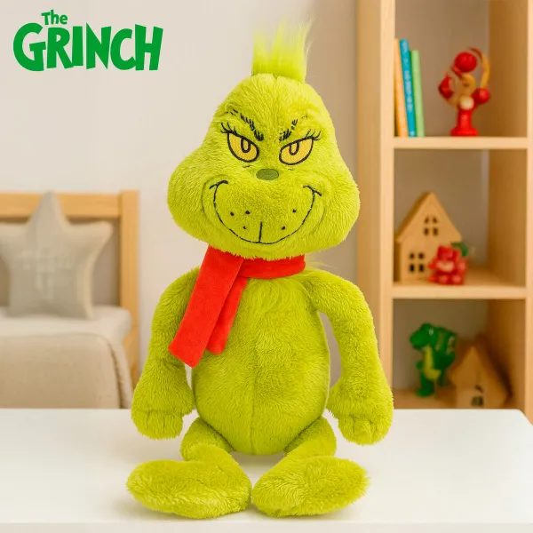 Pūkuotas žaislas The Grinch Raudona Poliesteris Pliušinė medžiaga (4 vnt.)