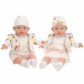Dolls Set Colorbaby 23 X 32 X 7 CM 2 Units