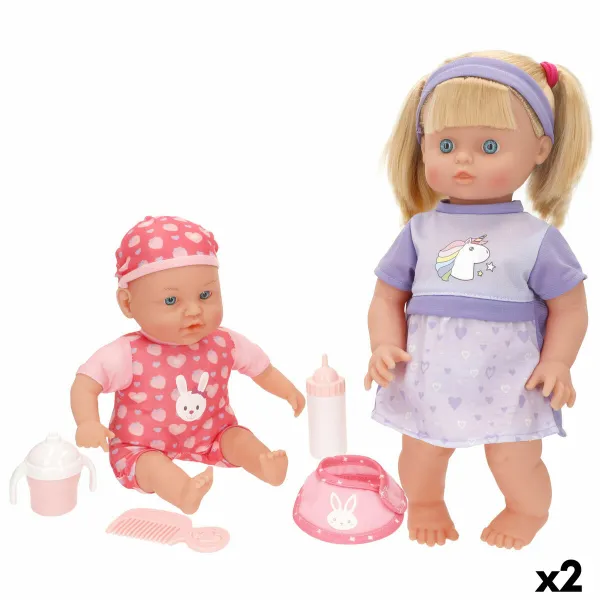 Lėlių rinkinys Colorbaby 17 X 42 X 11 CM 2 vnt.