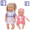 Dolls Set Colorbaby 17 X 42 X 11 CM 2 Units