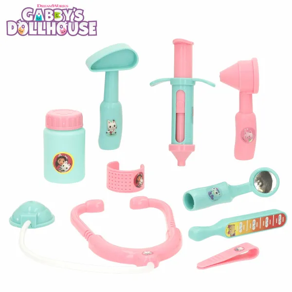 Rotaļu Ātrās Palīdzības Komplekts ar Piederumiem Gabby's Dollhouse (4 gb.)