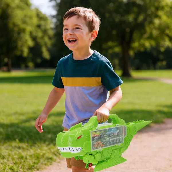 Vehicle Playset Teamsterz Dinosaur (4 Units)