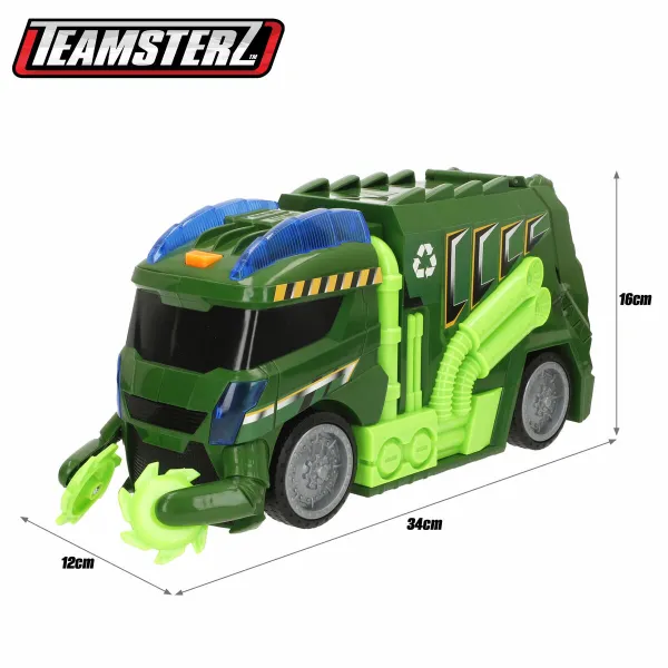 Šiukšlių sunkvežimis Teamsterz (4 vnt.)