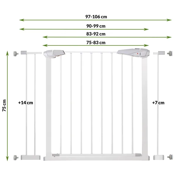 Safety barrier Springos SG0003C 104-110cm