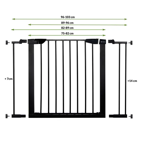 Safety barrier Springos SG0002 75-82cm