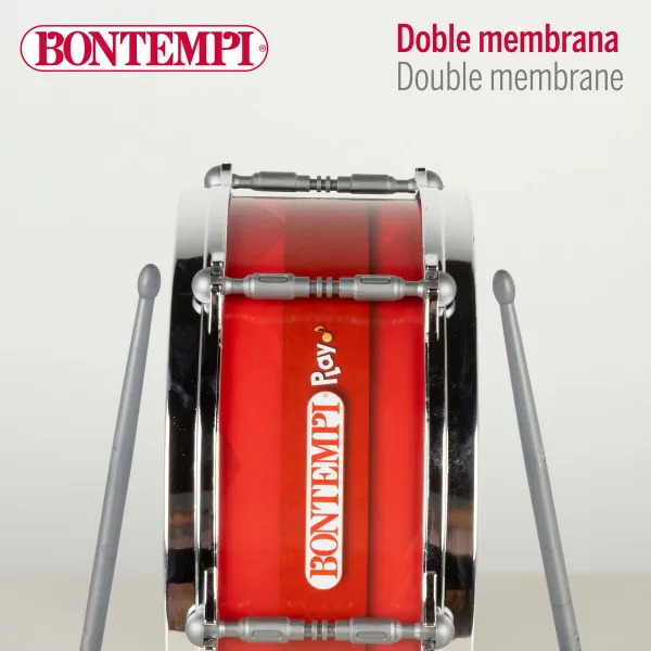Drum Bontempi Plastic 31 x 15 x 31 cm Red (4 Units)