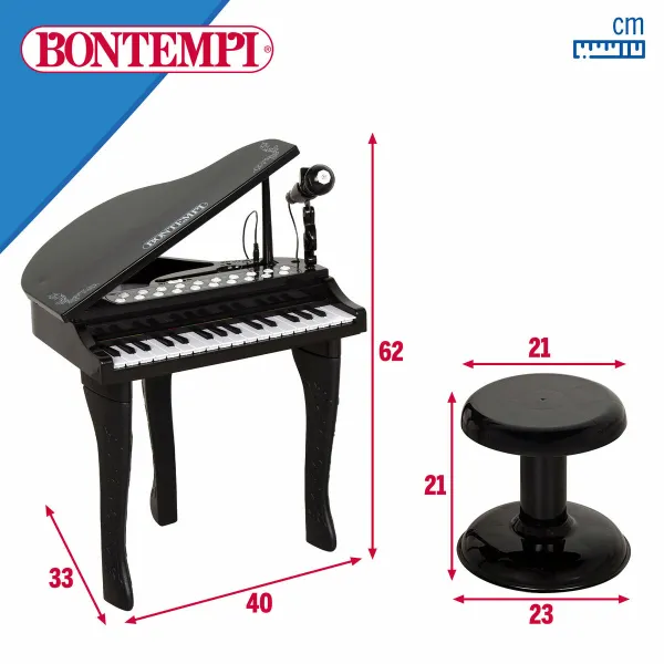Образовательное пианино Bontempi 40 x 62 x 33 cm (2 штук)