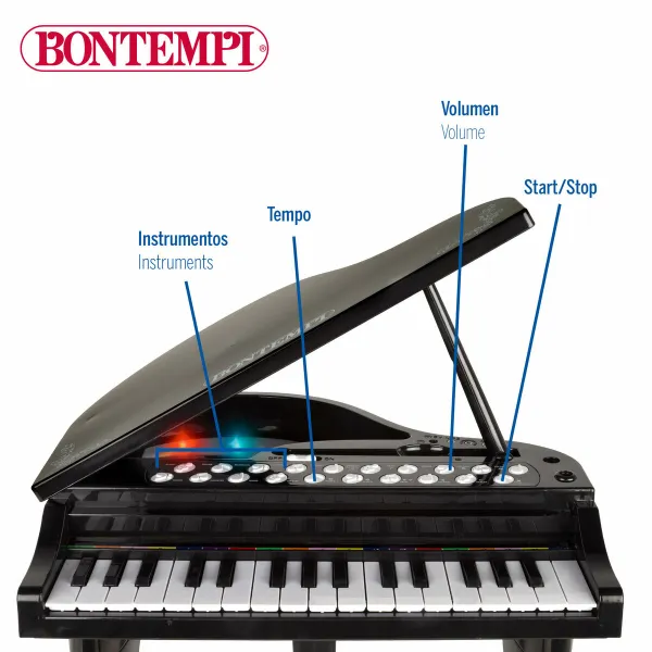 Образовательное пианино Bontempi 40 x 62 x 33 cm (2 штук)