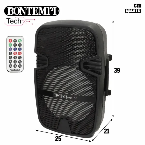 Speaker with Karaoke Microphone Bontempi 2 Units