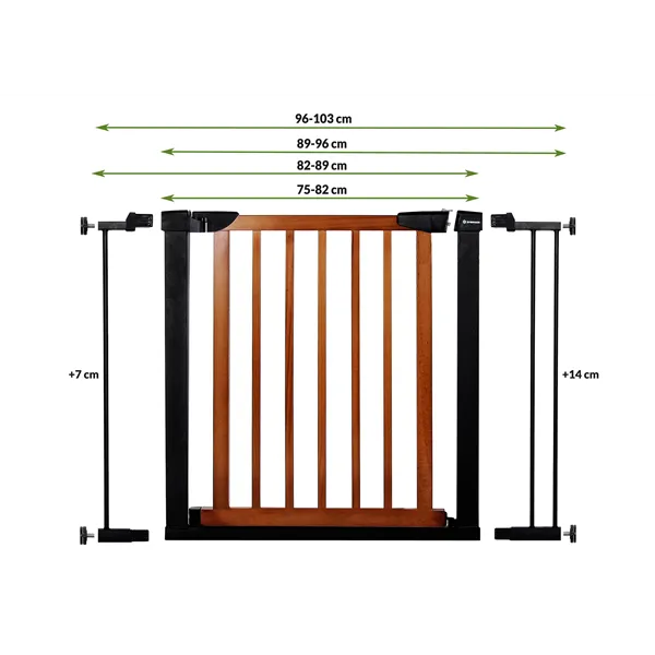 Safety barrier Springos SG0003A 75-89cm